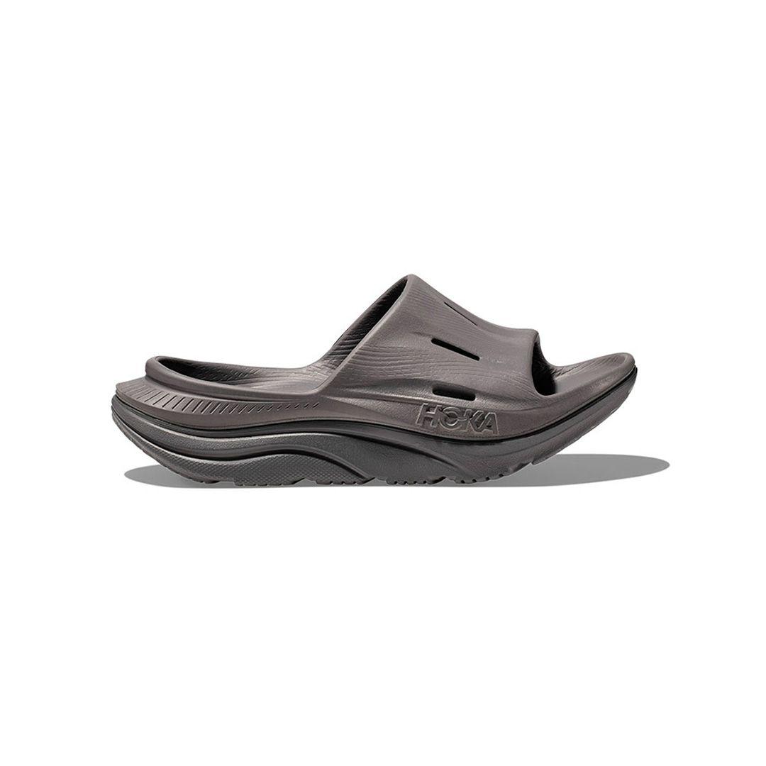 Sandalias Hoka ORA Recovery Slide 3 Hombre Grey-0
