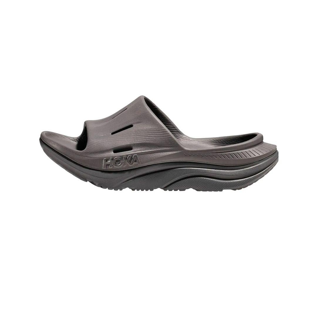 Sandalias Hoka ORA Recovery Slide 3 Hombre Grey-7