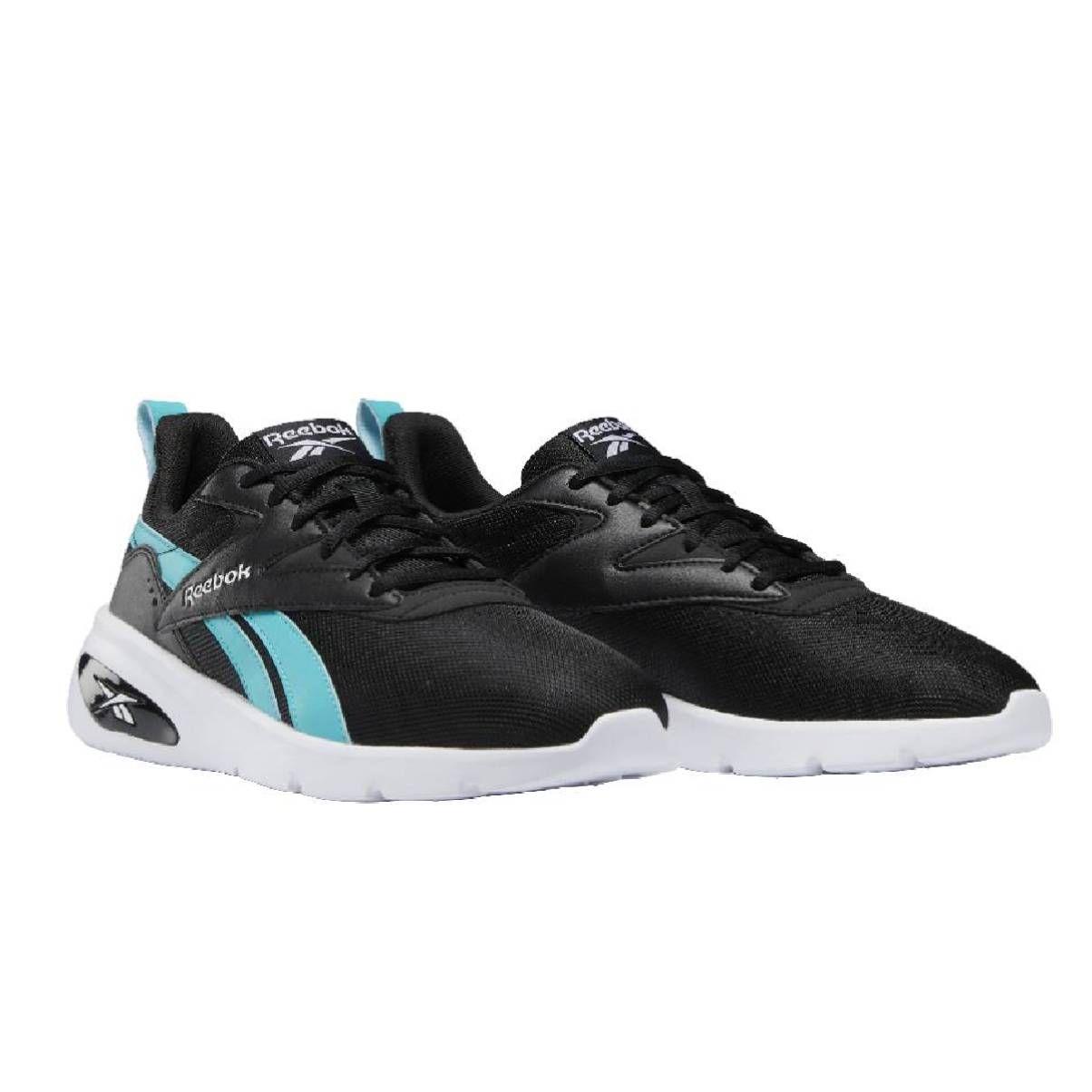 Zapatilla Reebok Rider V Unisex Black/White/Classic Teal-3
