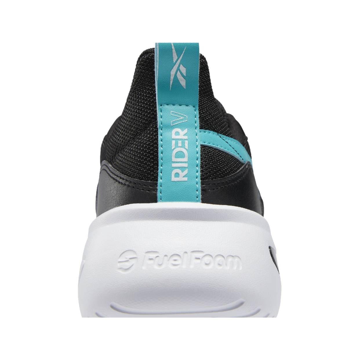Zapatilla Reebok Rider V Unisex Black/White/Classic Teal Reebok
