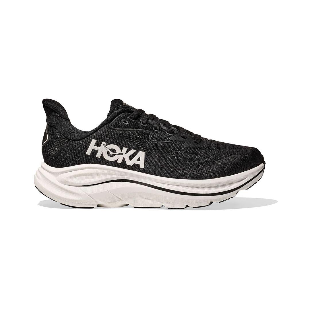 Zapatillas Hoka Clifton 10 Hombre Black/White-0