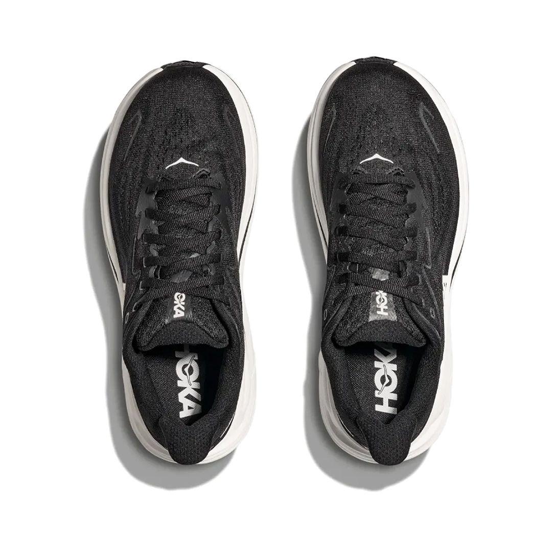 Zapatillas Hoka Clifton 10 Hombre Black/White-1