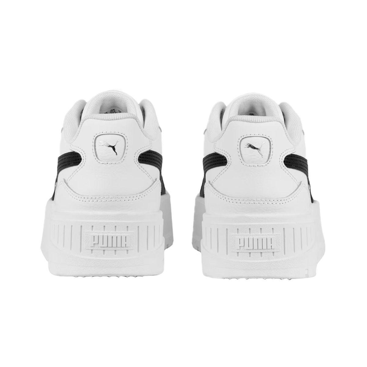 Zapatillas Urbanas Puma Karmen II Ido Mujer Blancas/Negras-3