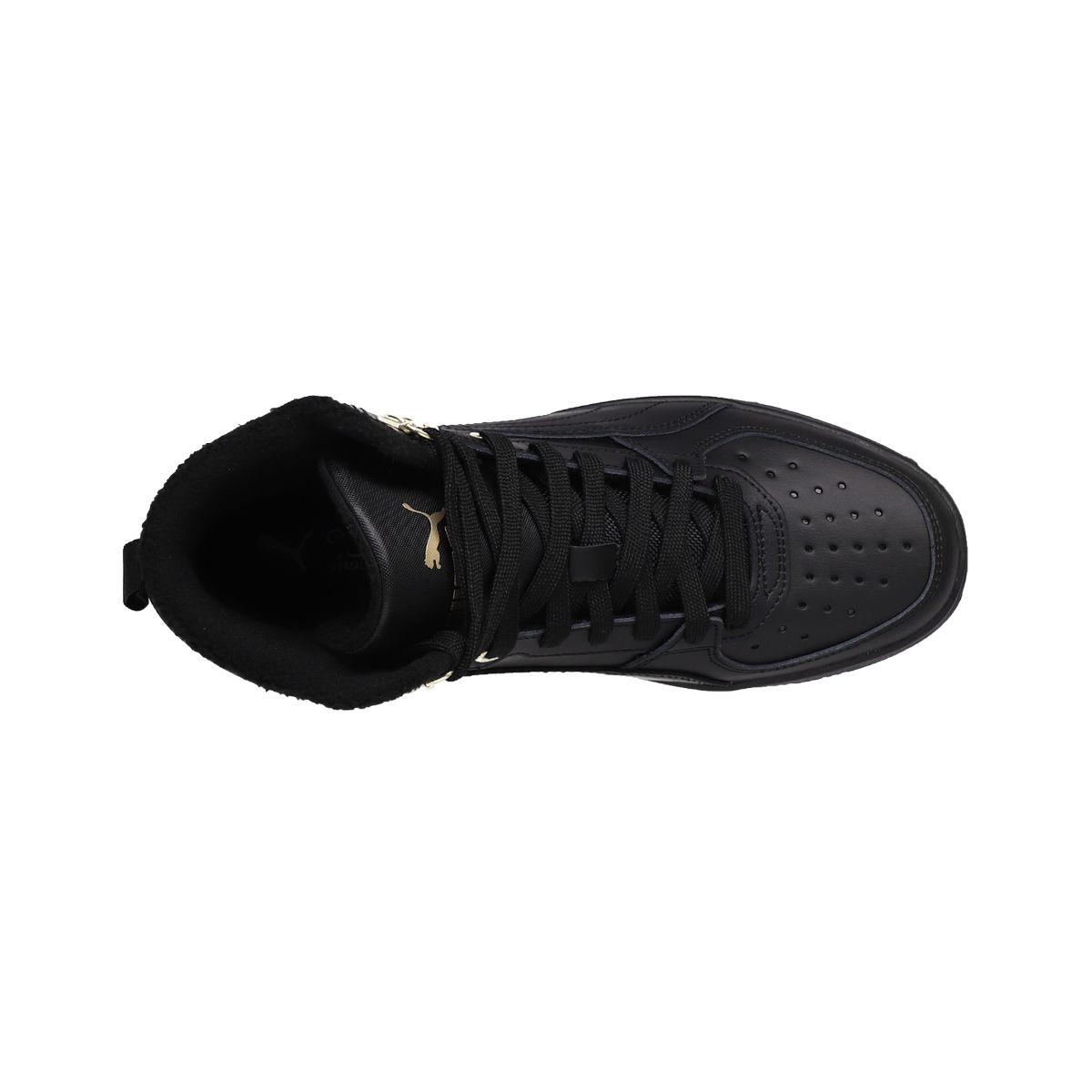 Zapatilla Puma Básquetbol Rebound Rugged Hombre Negras-4