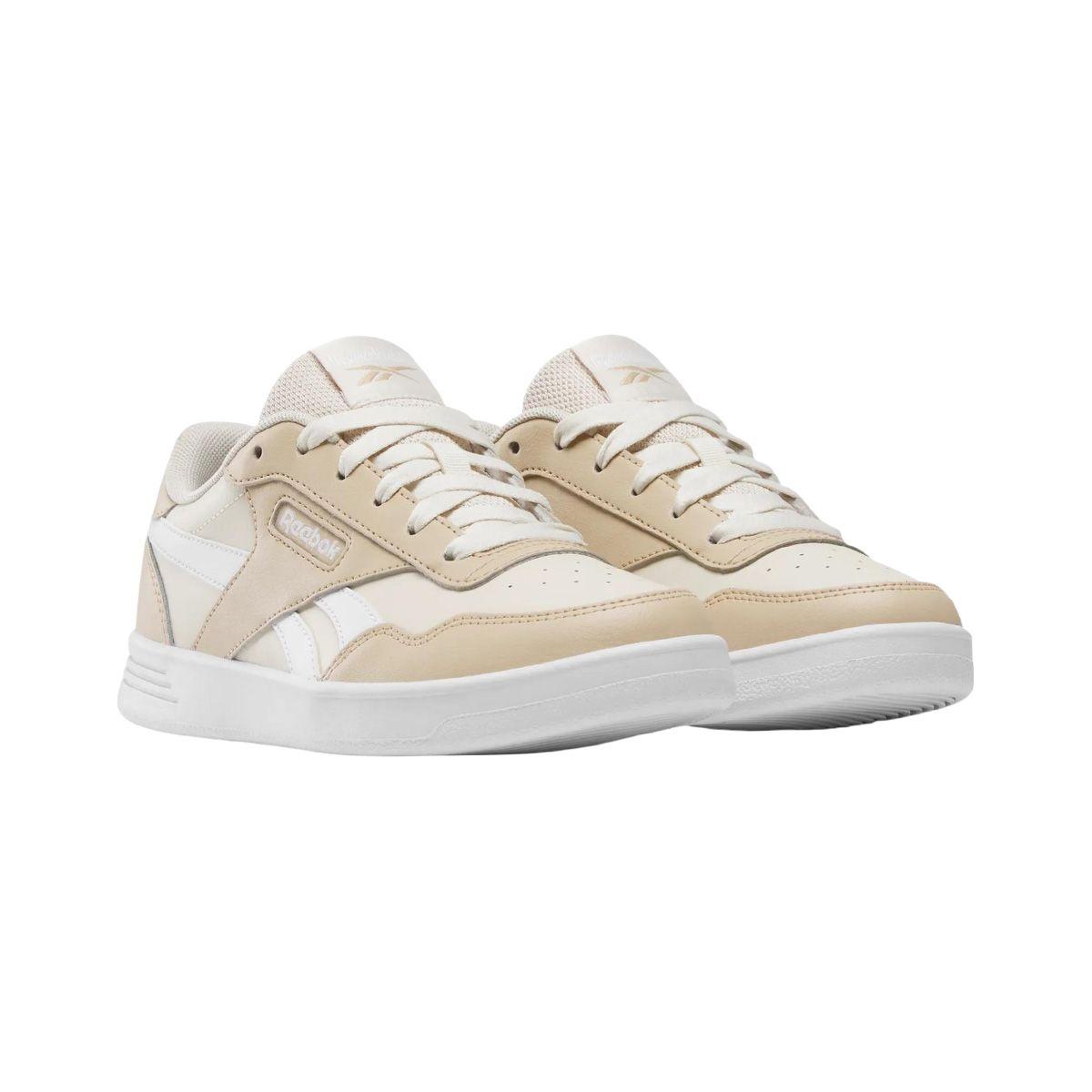 Zapatillas Urbanas Mujer Court Advance Reebok Beige/Blancas-2