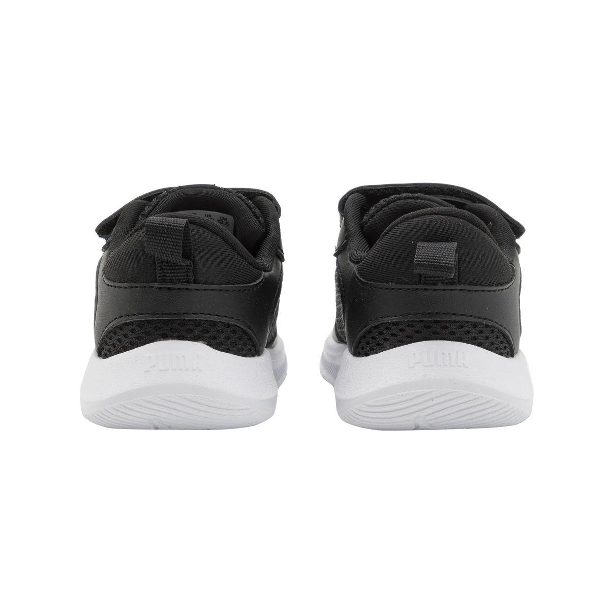 Zapatillas Urbanas Puma Fun Racer 2 Niños Negras/Blancas-3