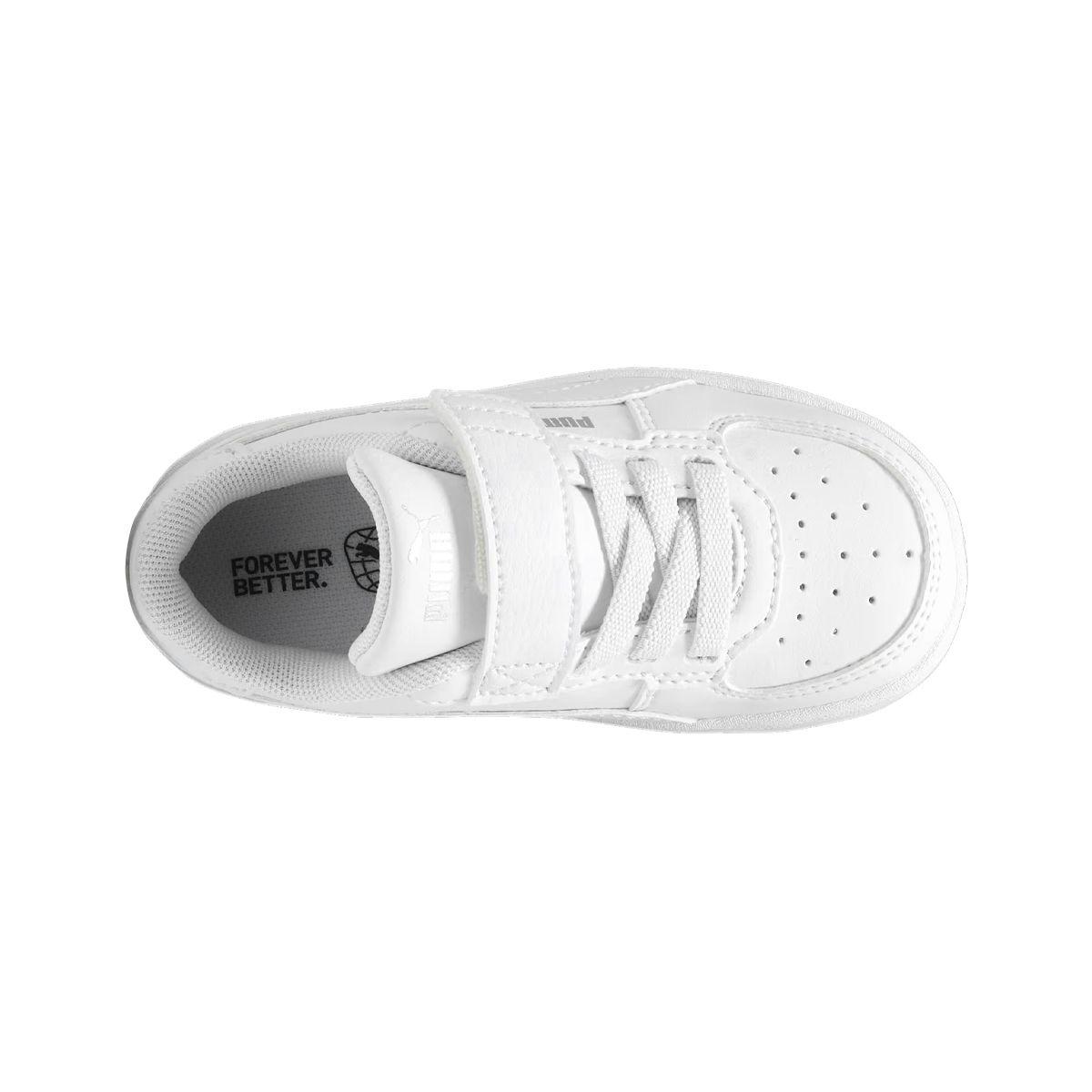 Zapatillas Urbanas Puma Caven 2.0 Baby Blancas-4
