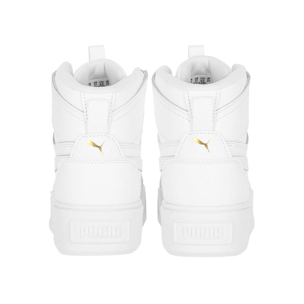 Zapatilla Puma  Karmen Rebelle MID Mujer  White/Black-3