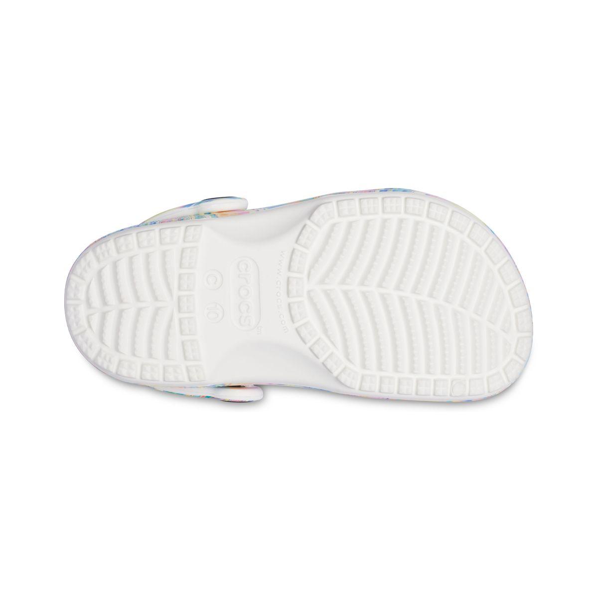 Zueco Crocs Classic Out of This World II Niño Multi/White-3
