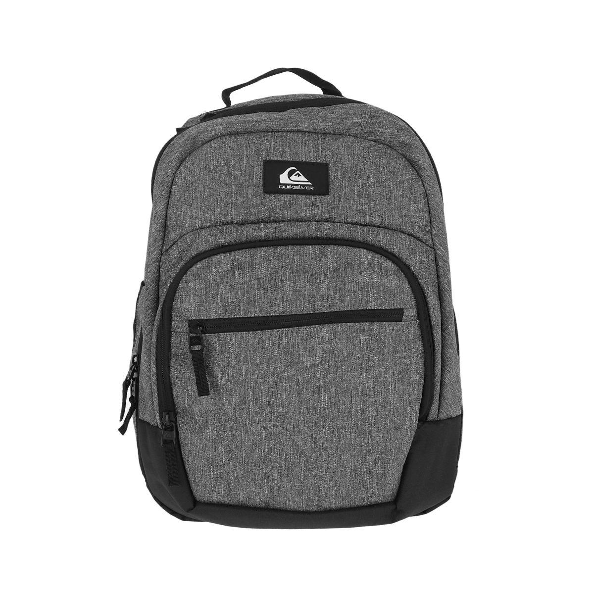 Mochila Quiksilver Schoolie Hombre Heather Grey-0