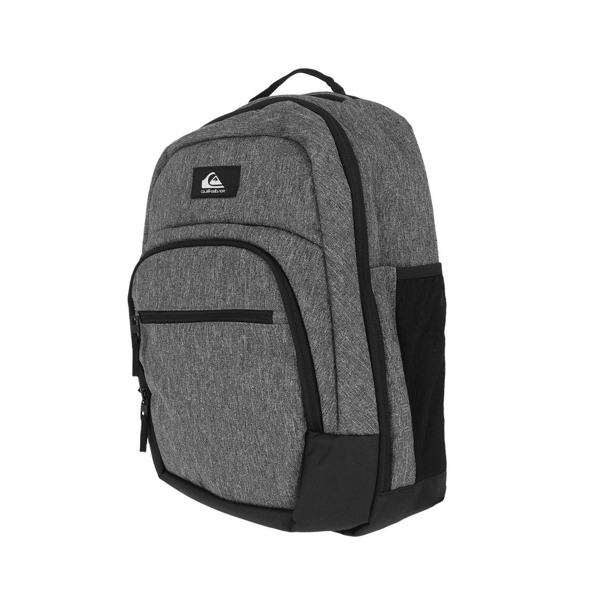 Mochila Quiksilver Schoolie Hombre Heather Grey-1