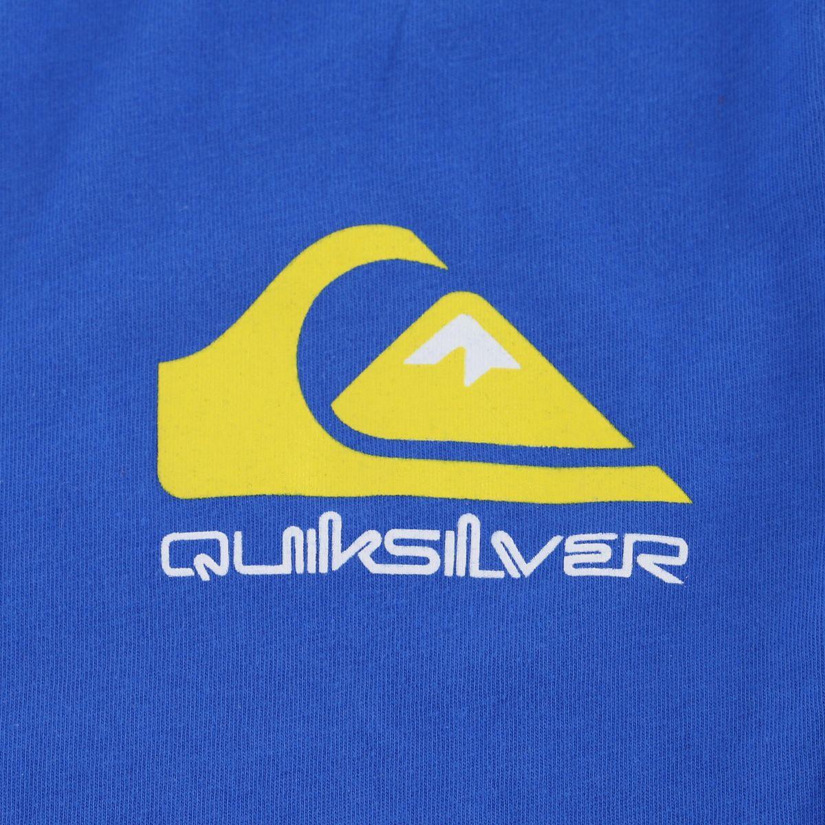 Polera Quiksilver Omni Logo Niño Azul-2