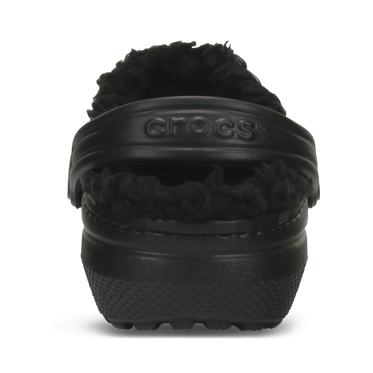 Zueco Crocs Classic Lined Bebé Black-4