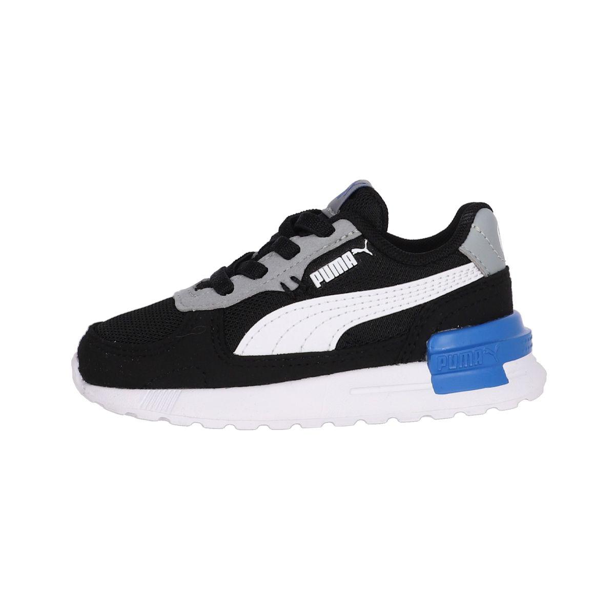 Zapatilla Puma Graviton Niños TD Clyde Royal/White/Black-0