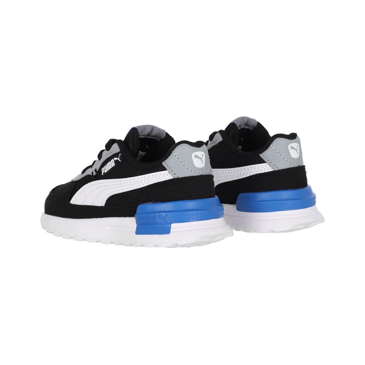 Zapatilla Puma Graviton Niños TD Clyde Royal/White/Black-3