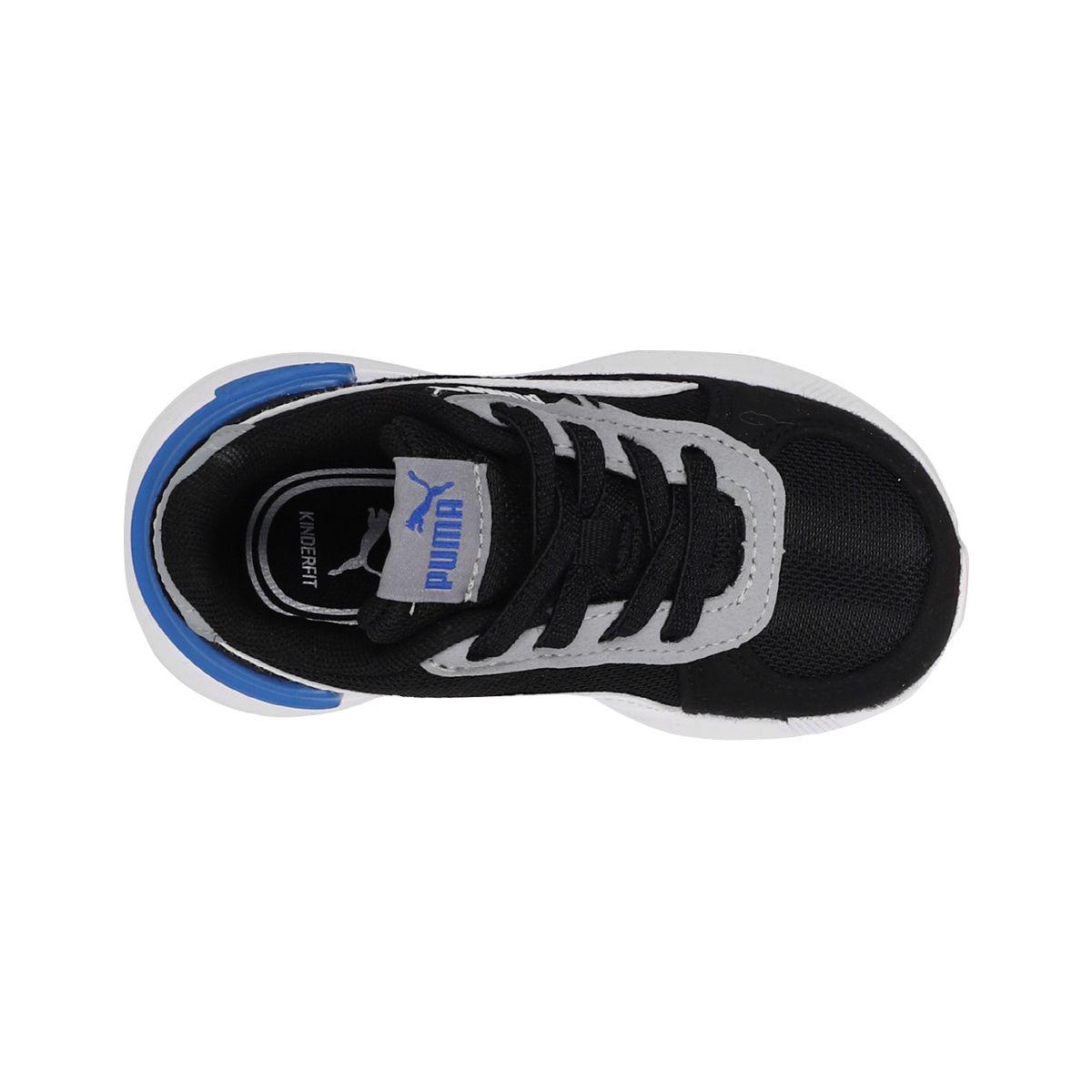 Zapatilla Puma Graviton Niños TD Clyde Royal/White/Black-4