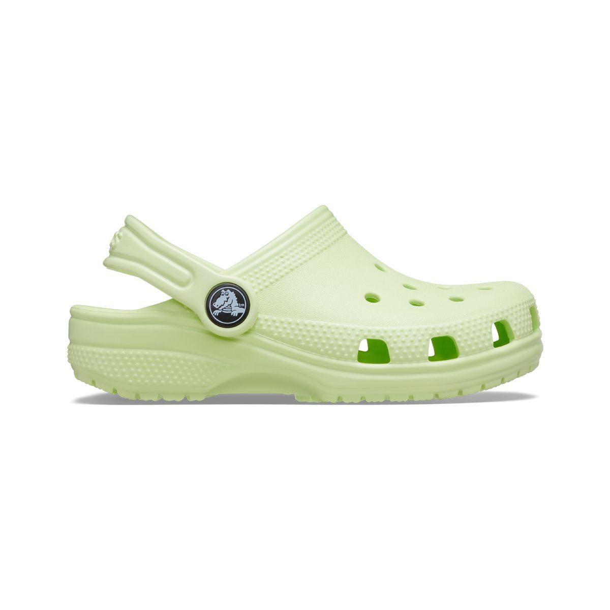 Zueco Crocs Classic Niños TD Celery-1