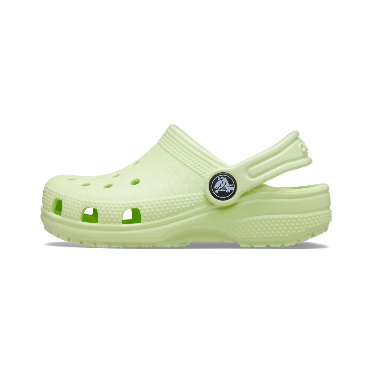 Zueco Crocs Classic Niños TD Celery-2