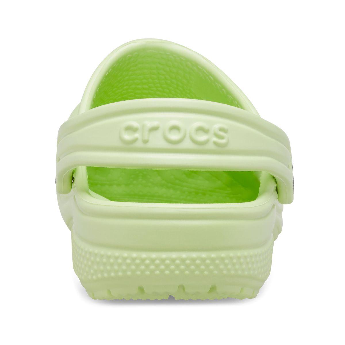Zueco Crocs Classic Niños TD Celery-4