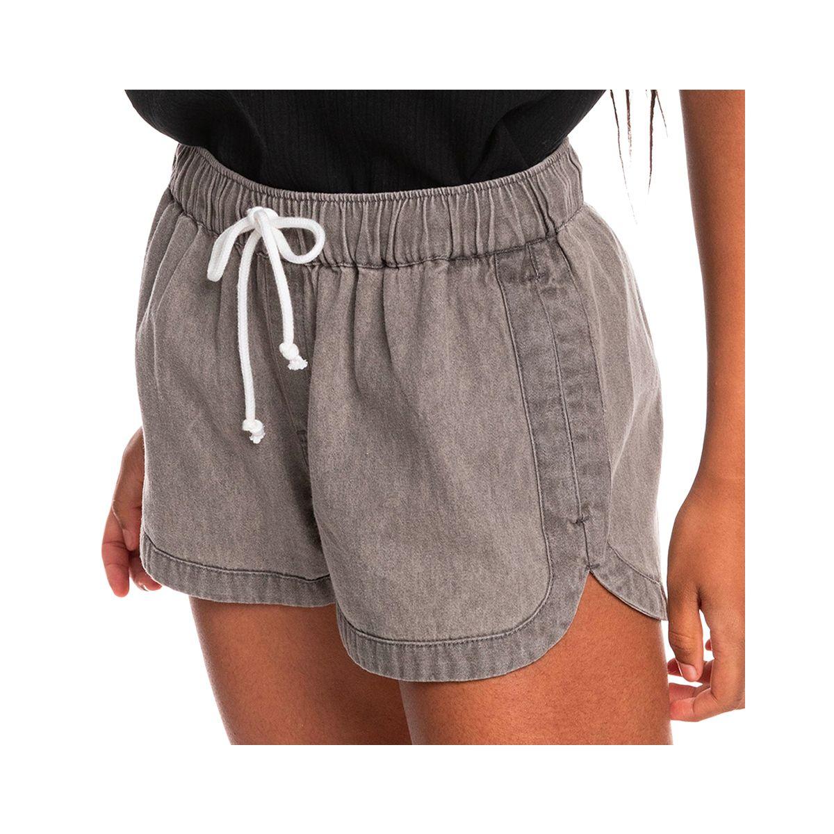 Shorts Roxy New Impossible Mujer Denim Light Grey-1