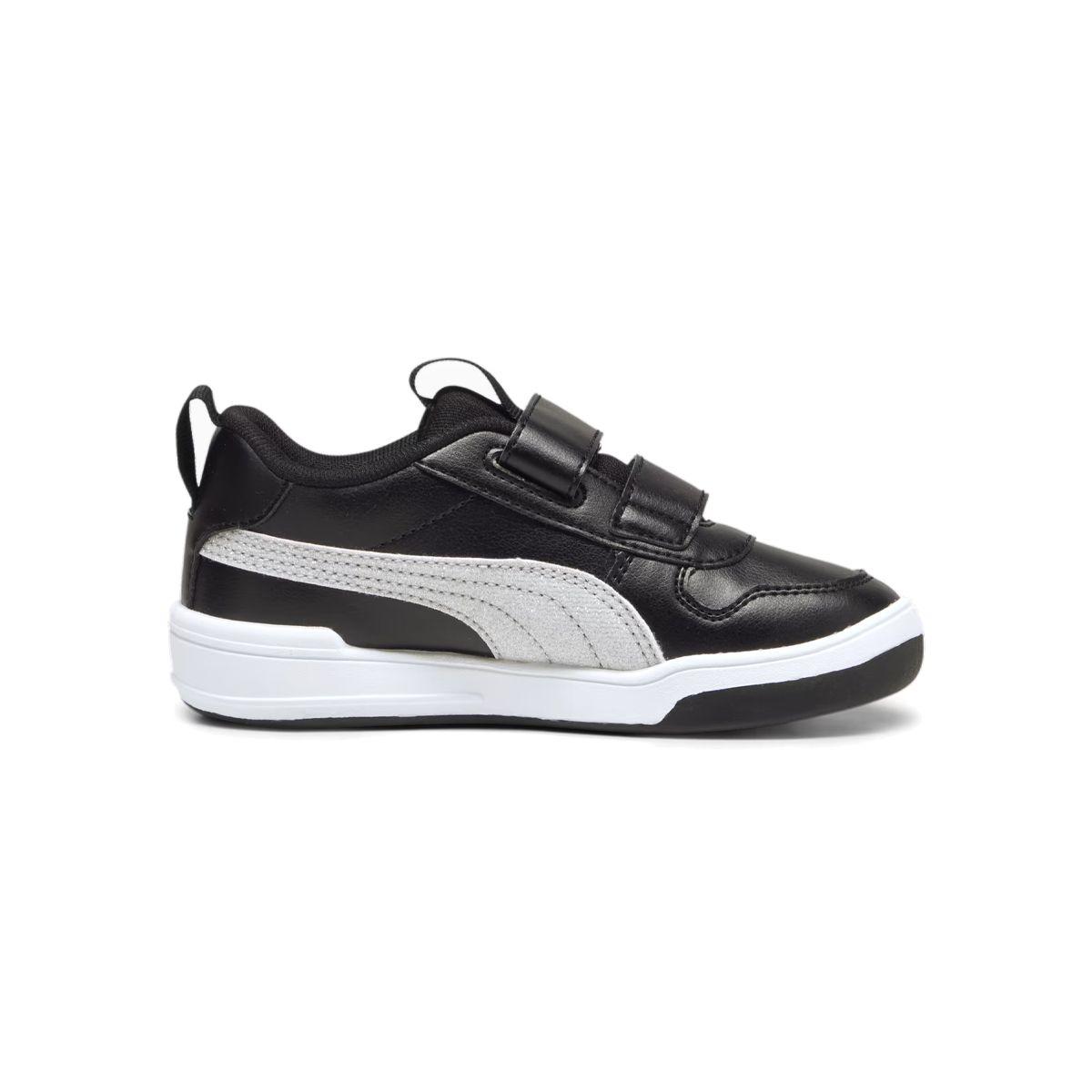 Zapatillas Niños Multiflex Glitz Formstrip Puma Negra/Blanca-1