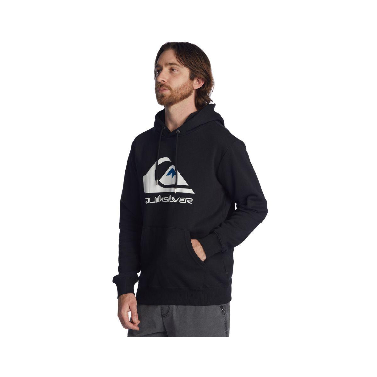 Polerón Quiksilver Big Logo Hombre Black-1