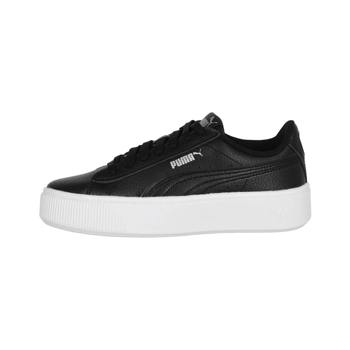 Zapatilla Puma Vikky Stacked Mujer Black-0