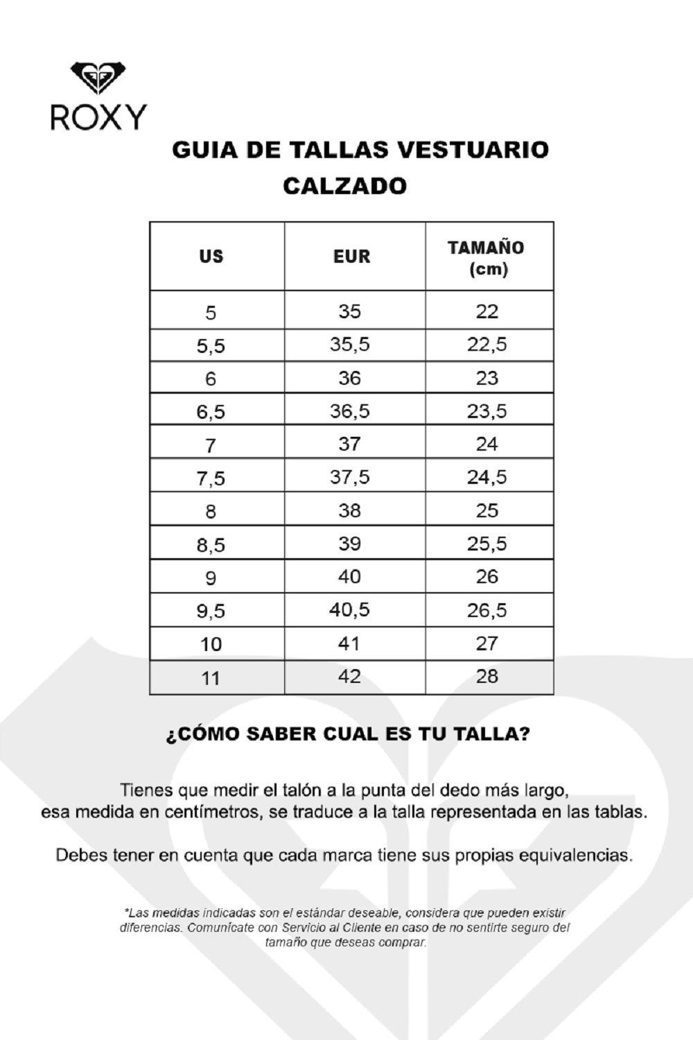 Sandalia Roxy Mellie Wedge Mujer Black-4