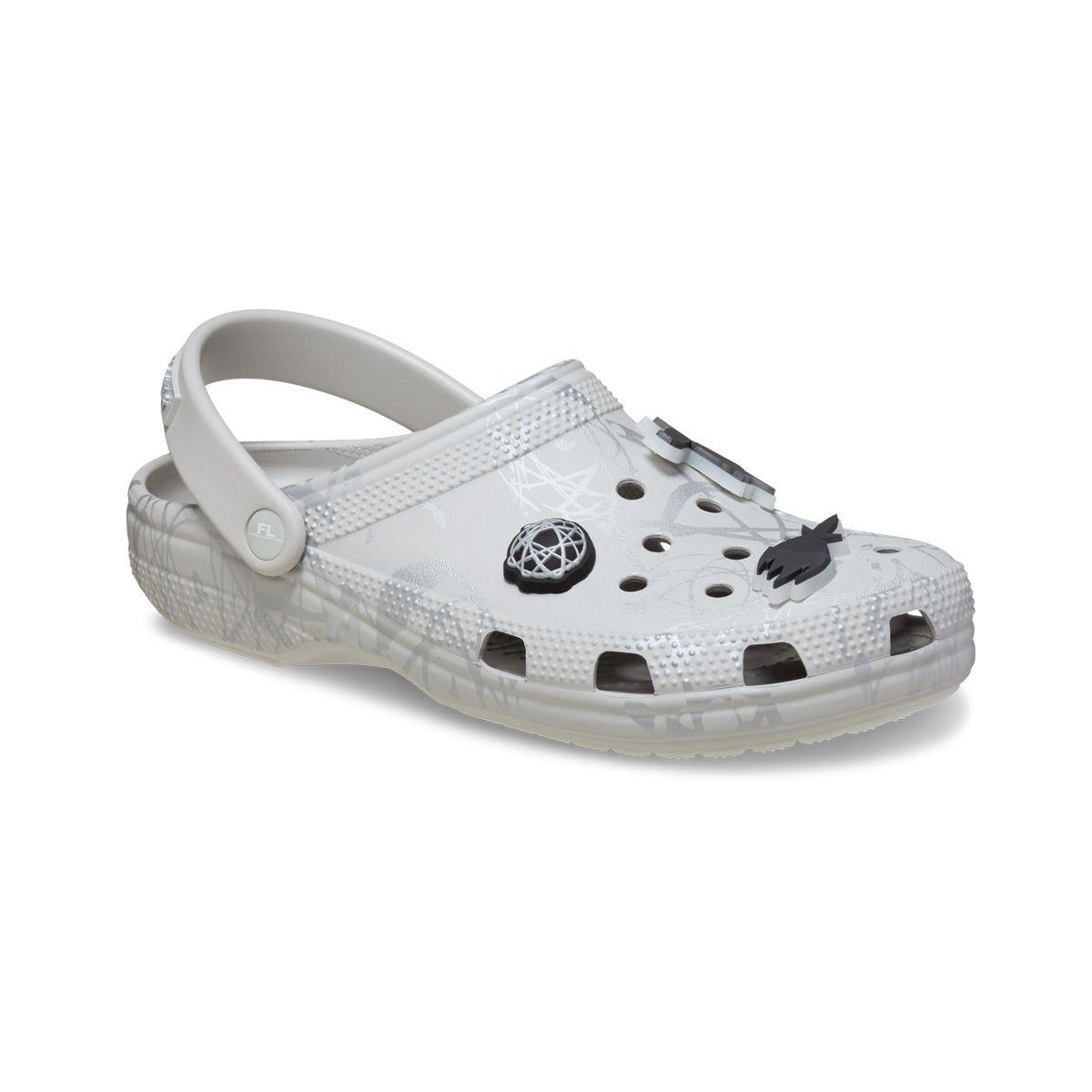 Zueco Crocs Classic x Futura Laboratories Unisex Pearl White-0
