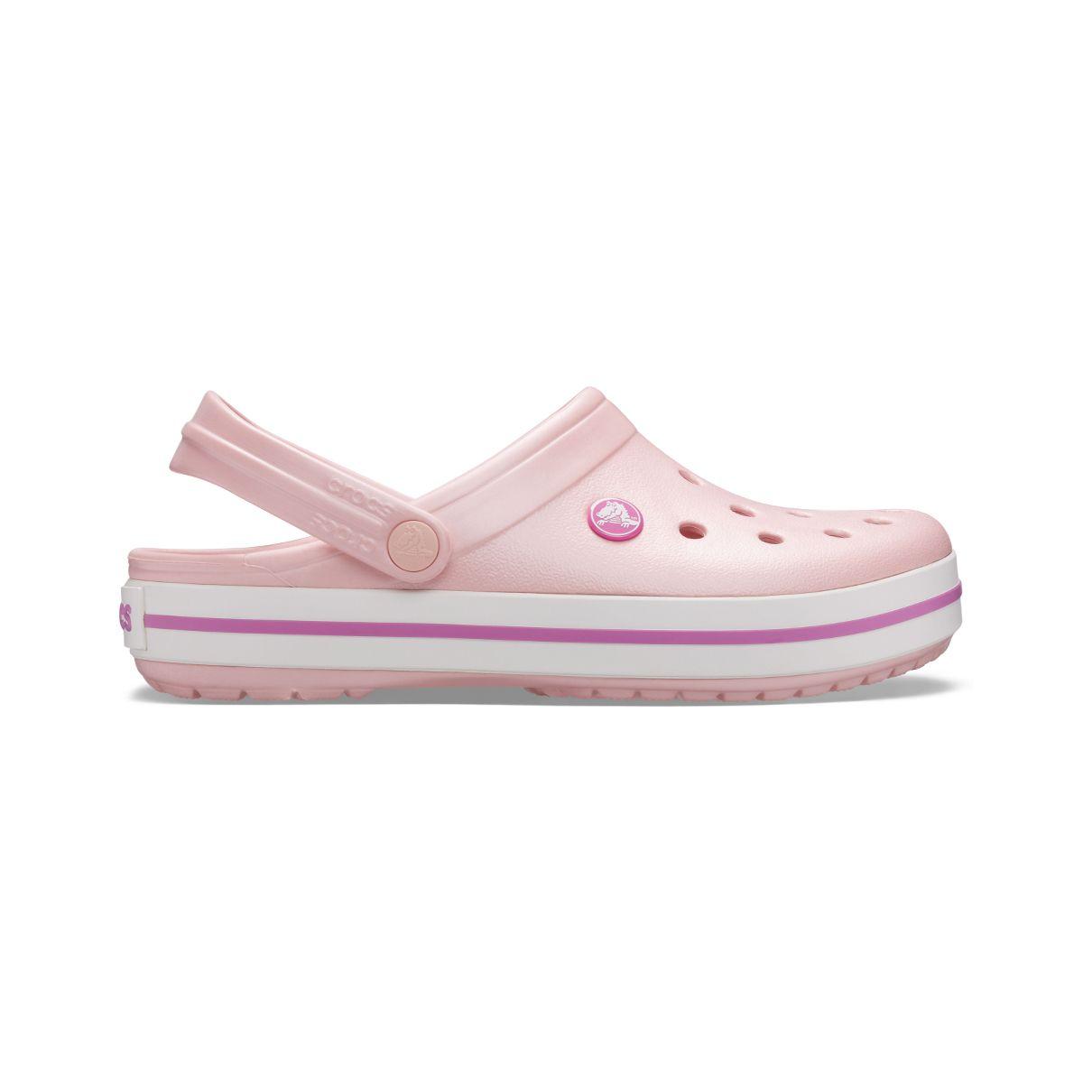 Zueco Crocs Crocband Unisex Pink-1
