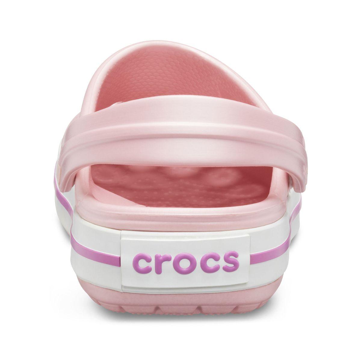 Zueco Crocs Crocband Unisex Pink-4