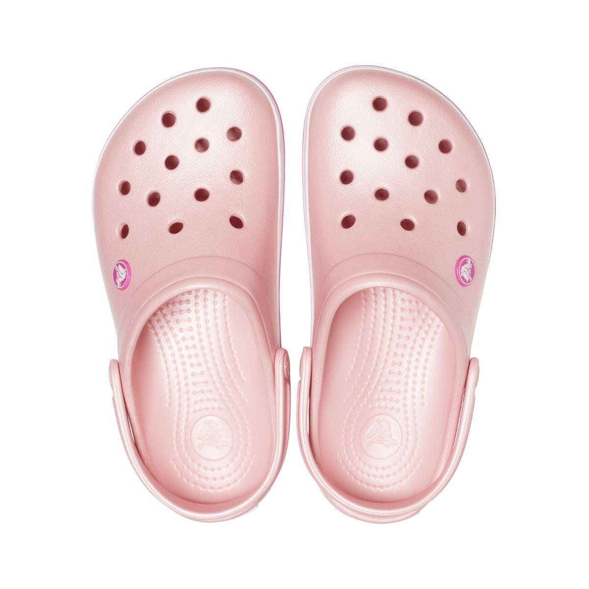 Zueco Crocs Crocband Unisex Pink-5