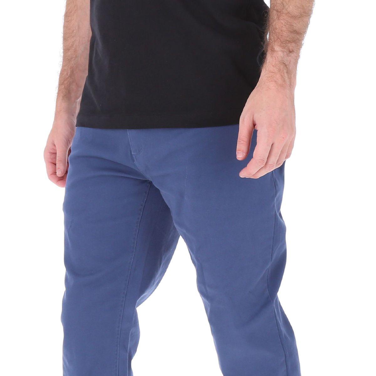 Pantalón Quiksilver 5 Bolsillos Hombre Navy Blazer-3