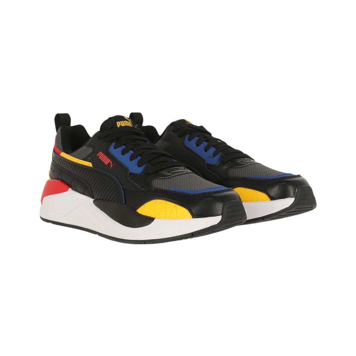 Zapatilla Puma X-Ray 2 Square Hombre Shadow/Black/Yellow-2