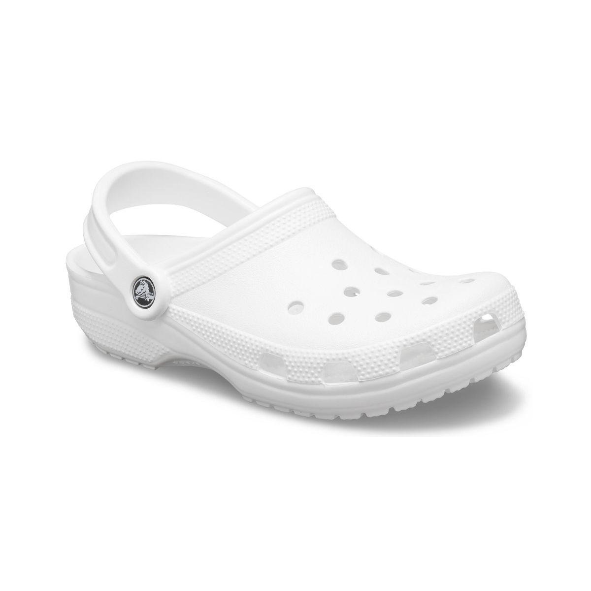 Zuecos Unisex Crocs Classic White-0