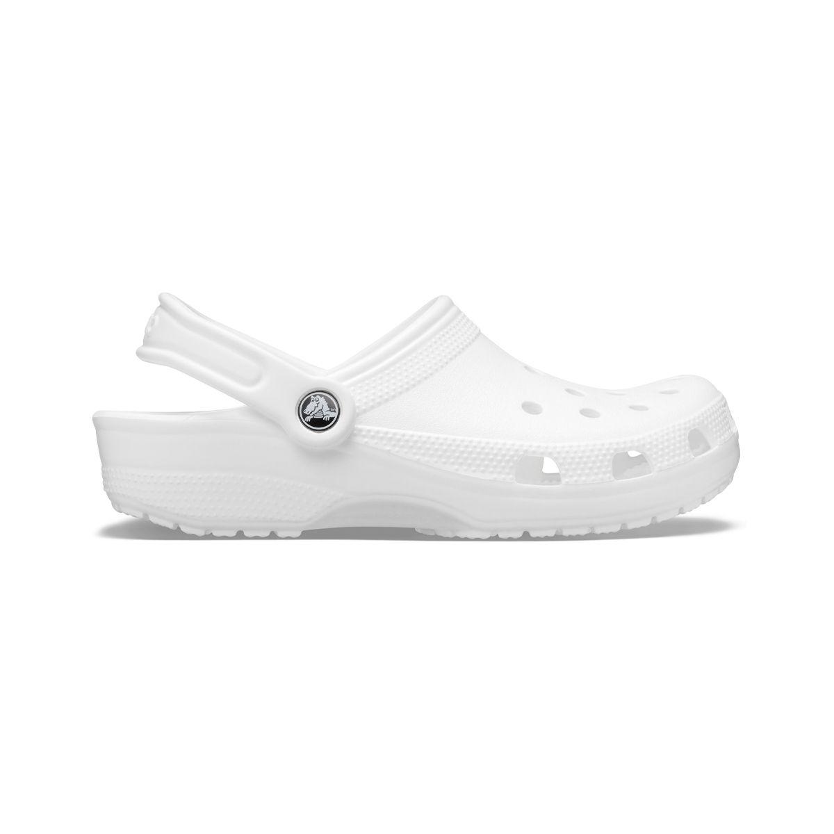 Zuecos Unisex Crocs Classic White-1