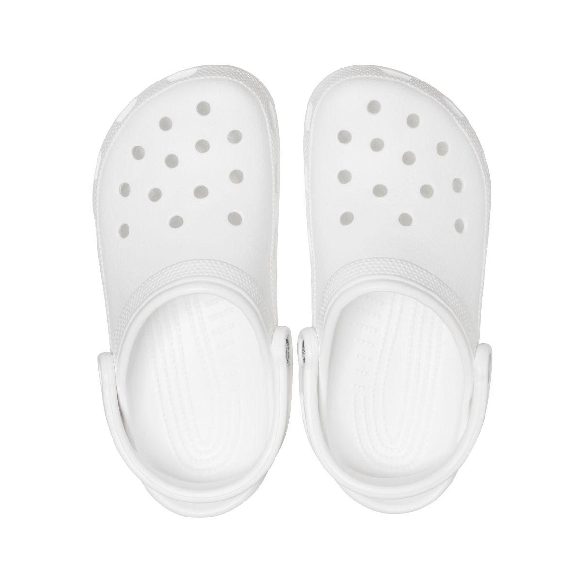 Zuecos Unisex Crocs Classic White-5