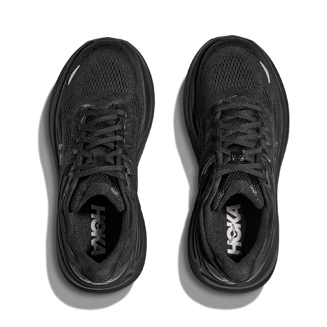 Zapatillas Hoka Bondi 9 Hombre Black-1