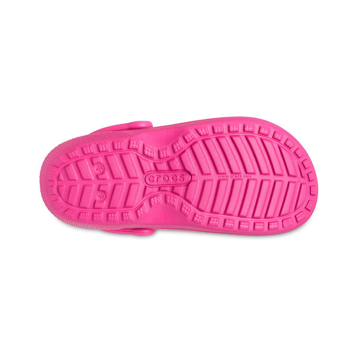 Zueco Crocs Classic Lined Unisex Fuchsia Fun-3