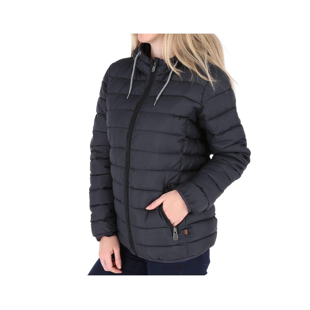 Parka Roxy CAPUCHA Mujer Black-1