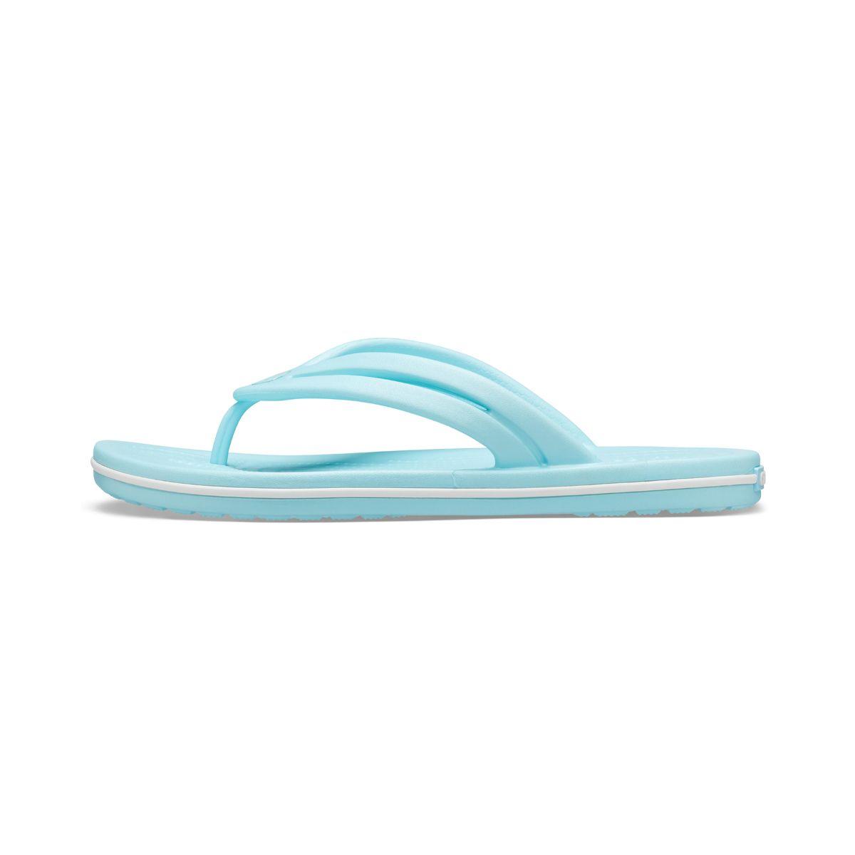 Sandalia Crocs Crocband Flip Ice Blue Mujer-2