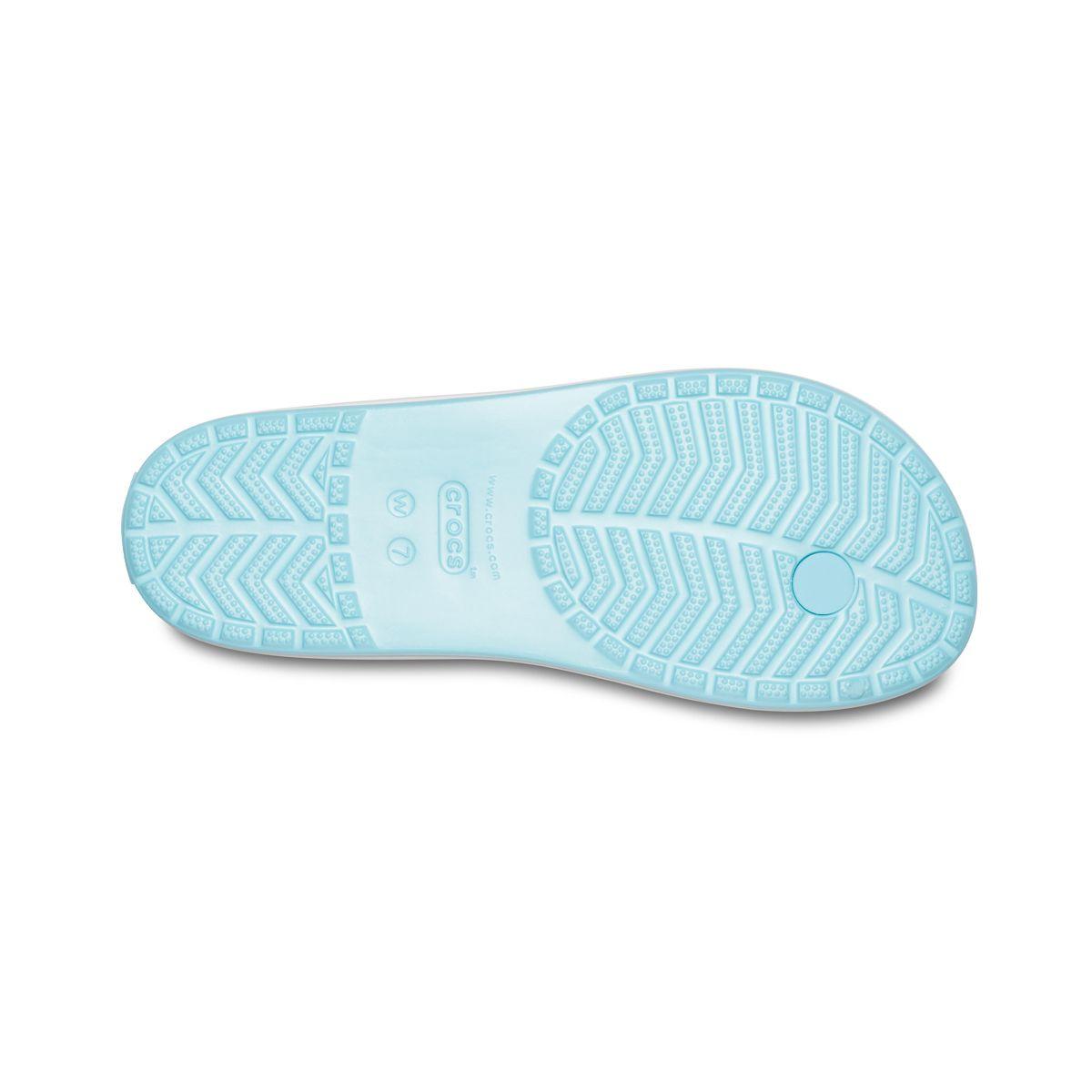 Sandalia Crocs Crocband Flip Ice Blue Mujer-3