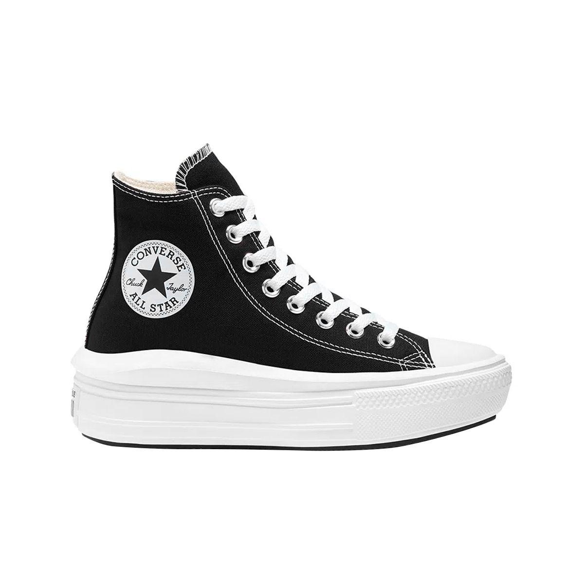 Zapatillas Converse Chuck Taylor All Star Move Mujer Black-1