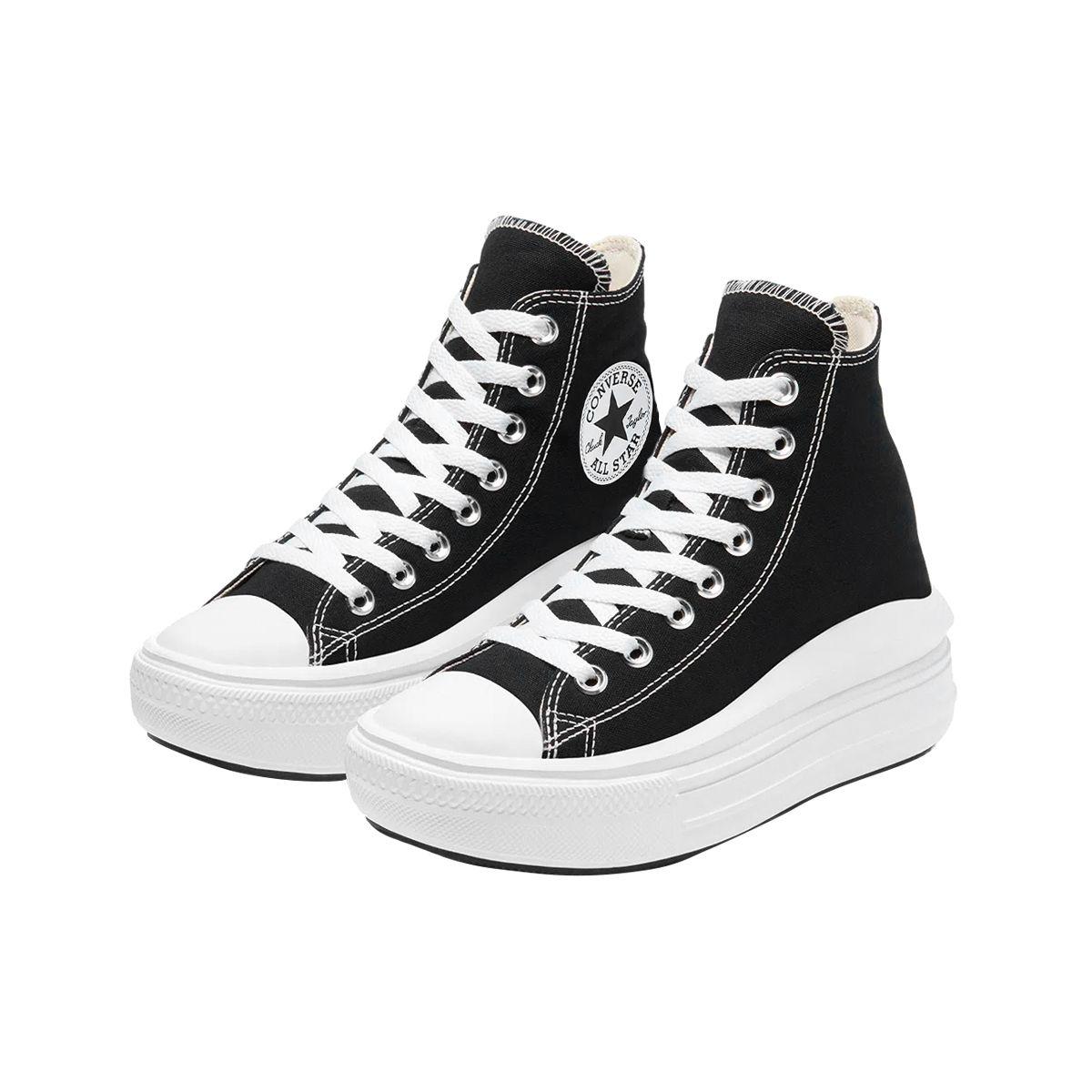 Zapatillas Converse Chuck Taylor All Star Move Mujer Black-3