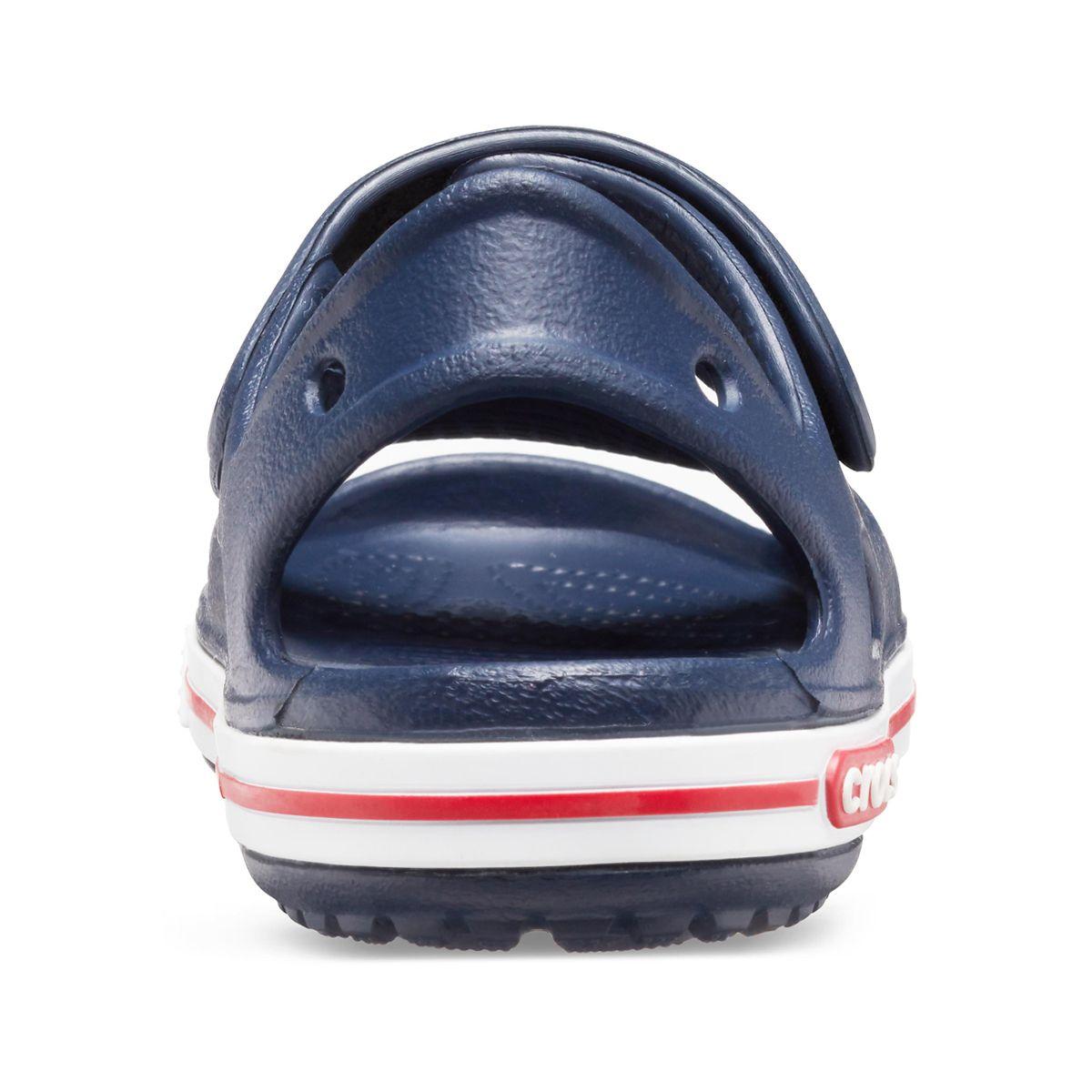 Sandalia Crocs Crocband II PS Niño Navy/White-4