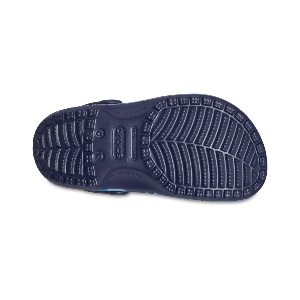 Zueco Crocs Classic Camo Niño Navy/Multicolor-3