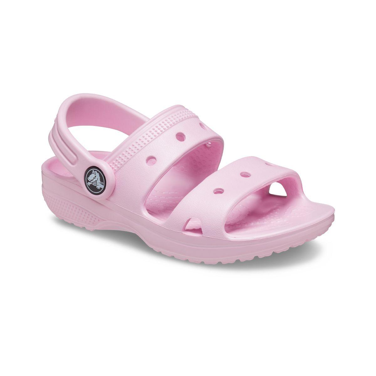 Sandalia Crocs Classic Niños TD Pink-0