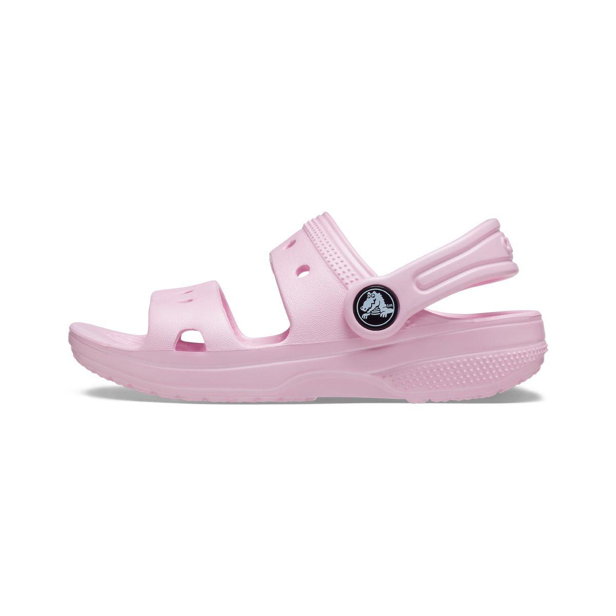 Sandalia Crocs Classic Niños TD Pink-2