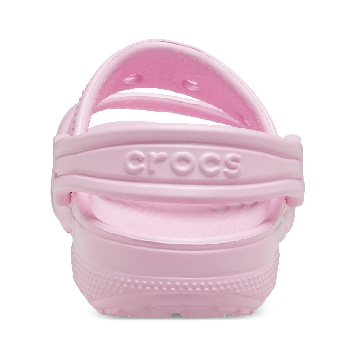 Sandalia Crocs Classic Niños TD Pink-4