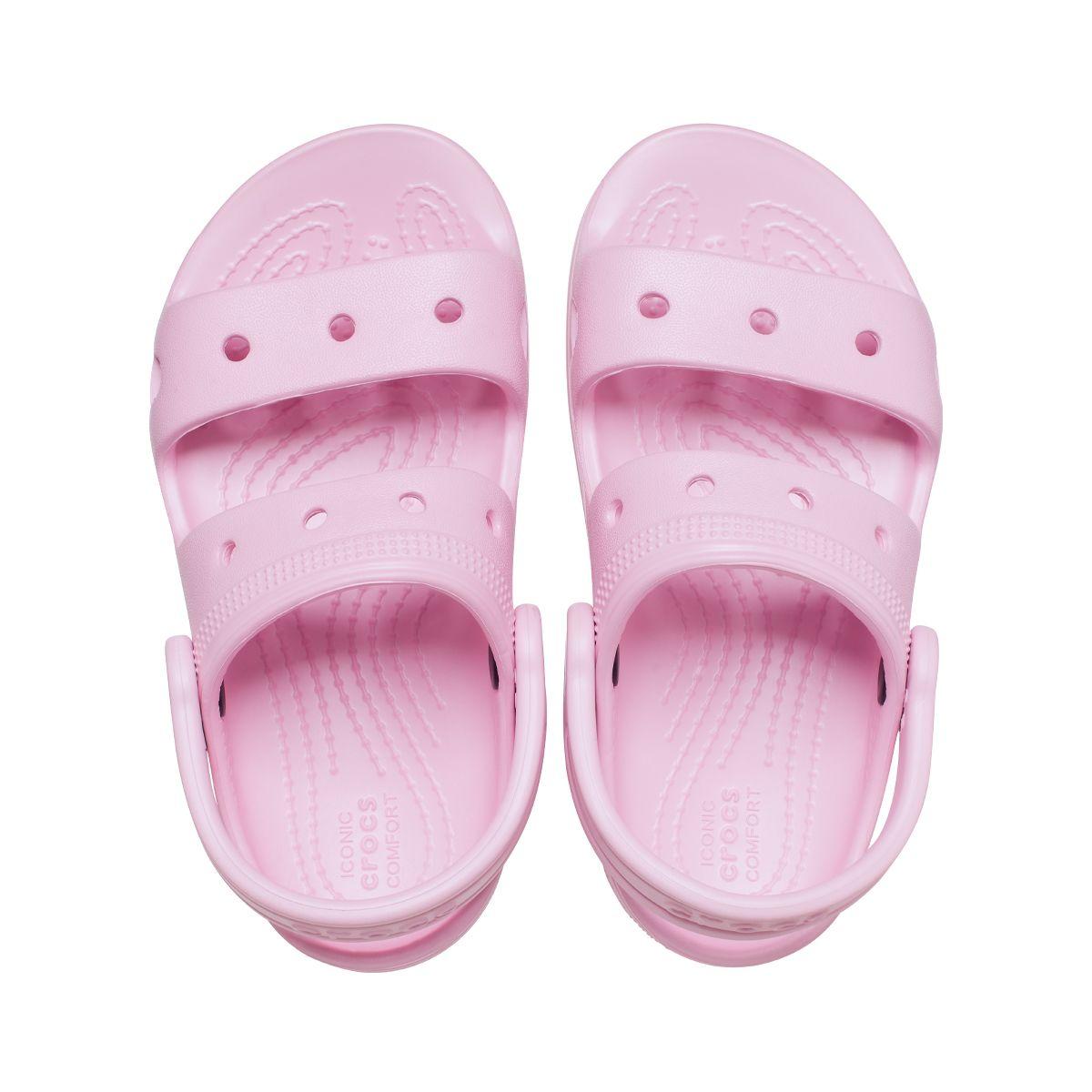 Sandalia Crocs Classic Niños TD Pink-5